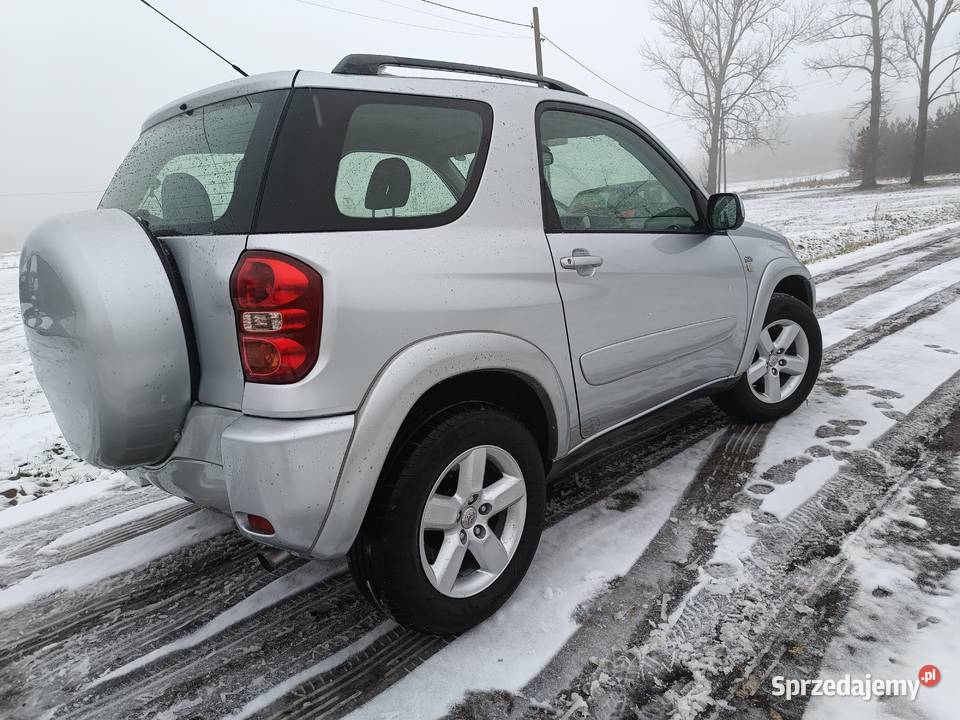 Toyota RAV4 3 drzwi 20 d4D 4x4 centralny zamek łódzkie Podkonice Miejskie