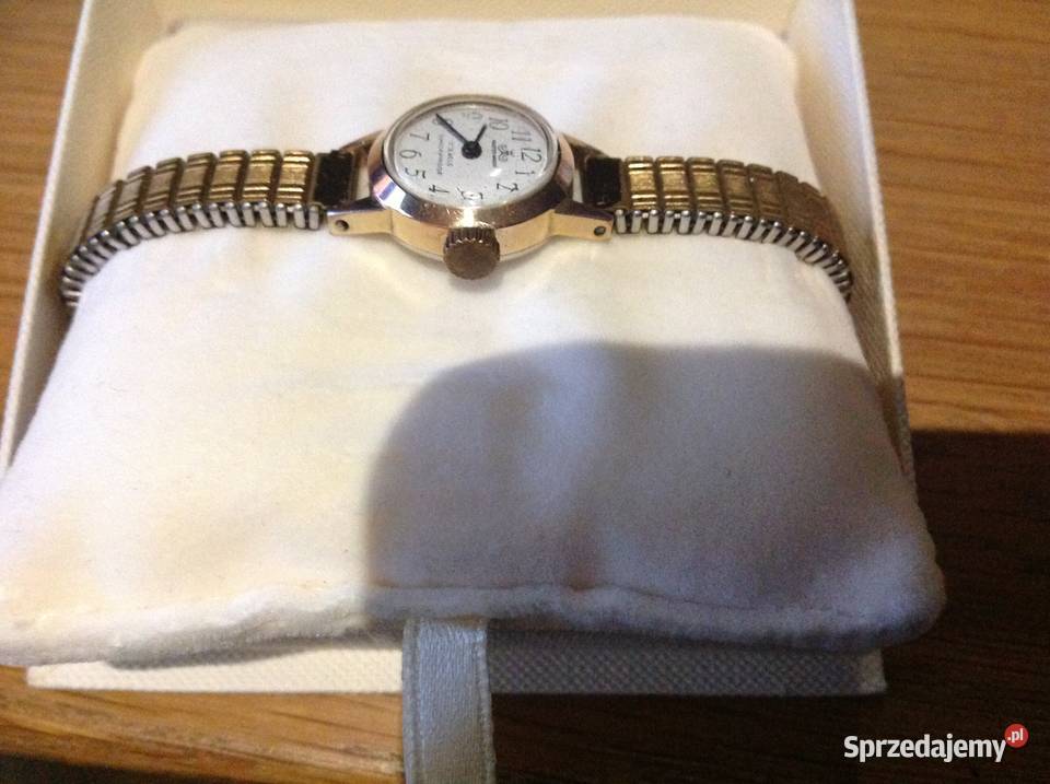 Stary Zegarek Pozłacany Damski MEISTER ANKER 17 Nowa Sól