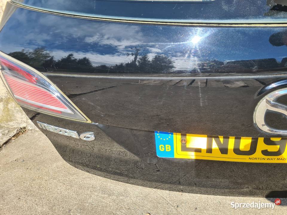 Mazda 6 GH klapa pokrywa bagażnika kombi szyba Legnica