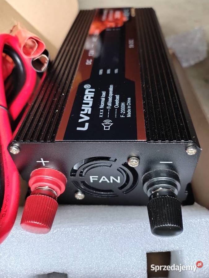 LVYUAN PRZETWORNICA NAPIĘCIA 12V 220V 2000W Zawiercie