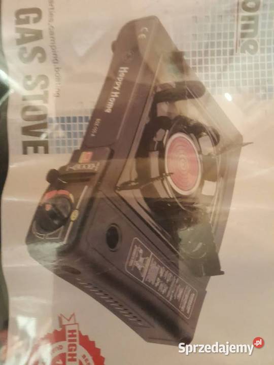 kuchenkę gazową z czterema kartuszami Grille gazowe
