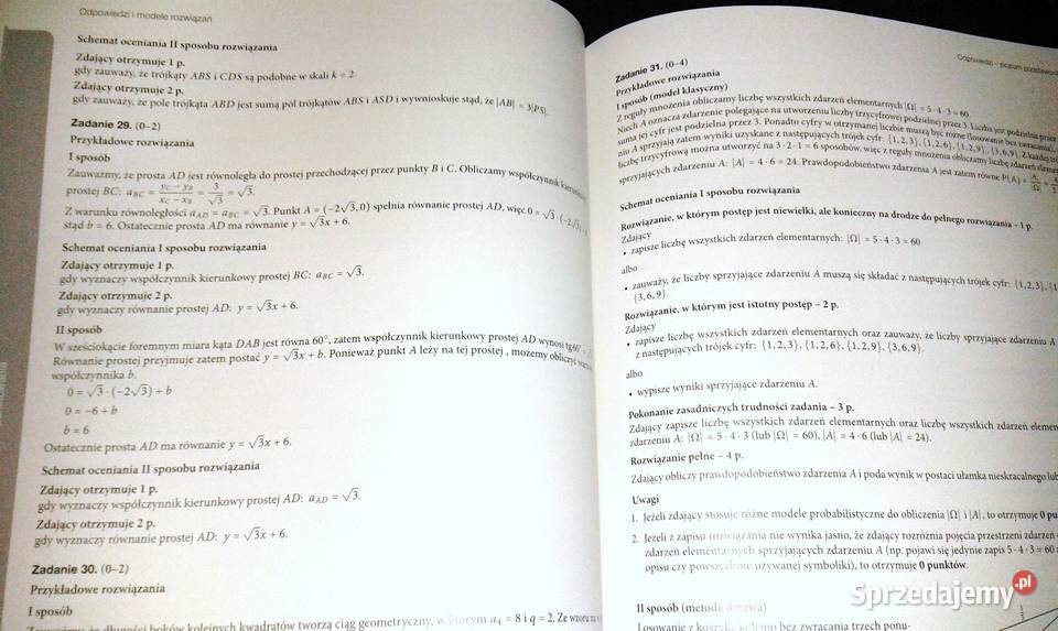 Teraz matura Matematyka Arkusze maturalne E Pozostałe