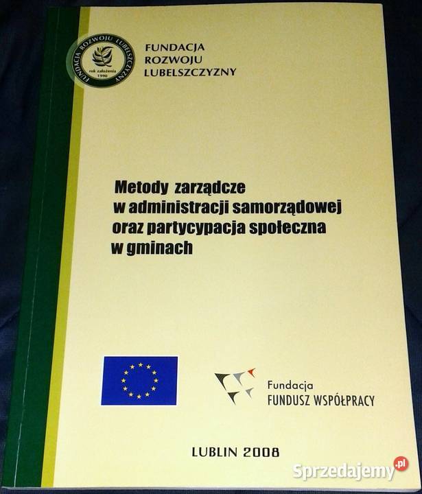 Metody zarządcze w administracji samorządowej Chełm