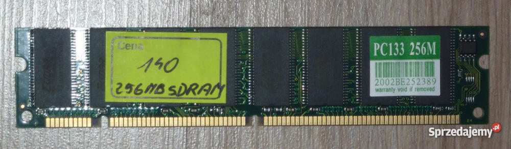 Pamięć SDRAM 256mb x3 Pszczyna sprzedam