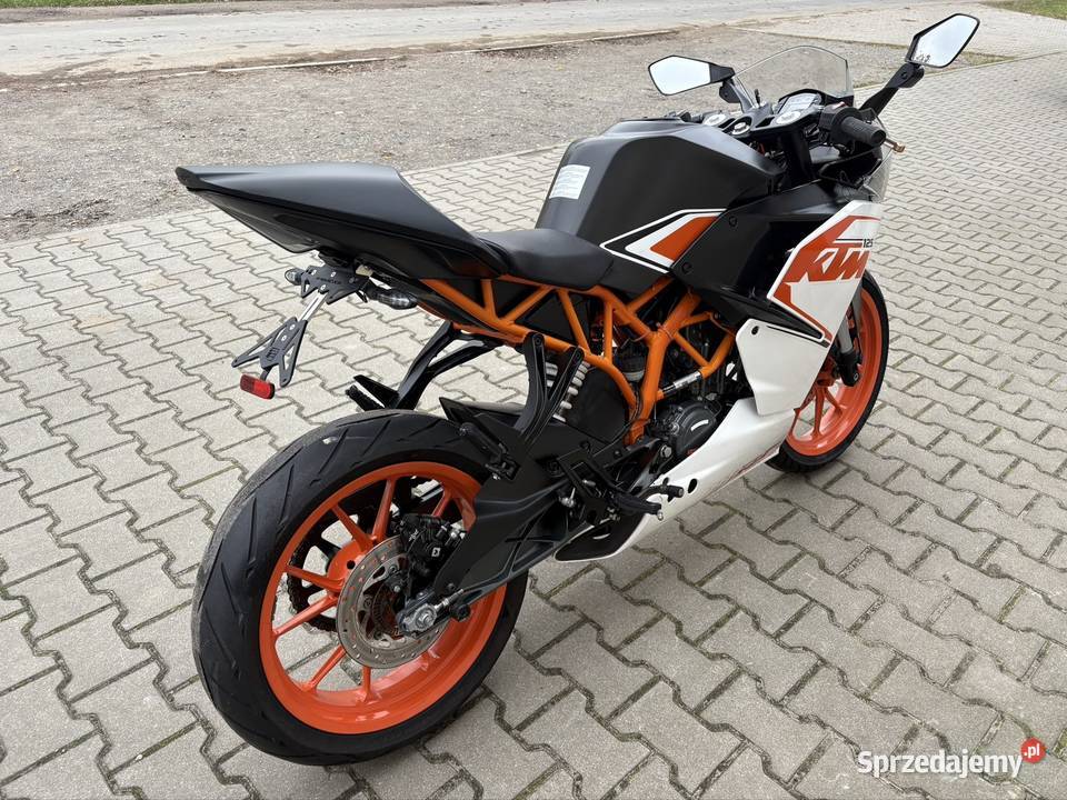 KTM rc 125 elektryczny starter KTM Kołobrzeg
