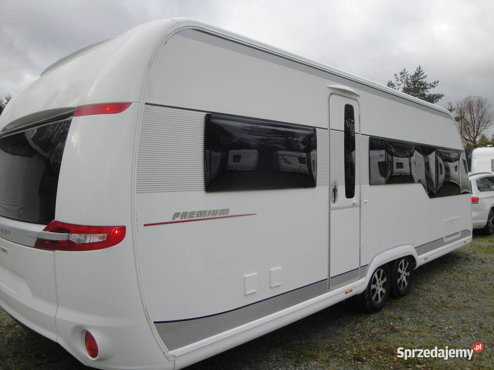 Przyczepa kempingowa Hobby Premium MichałKamp pomorskie Kąpino sprzedam