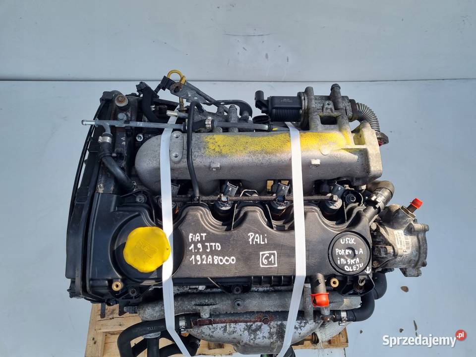 SILNIK KOMPLET Fiat Stilo 19 JTD 120 192A8000 osobowe Silniki kompletne Janów
