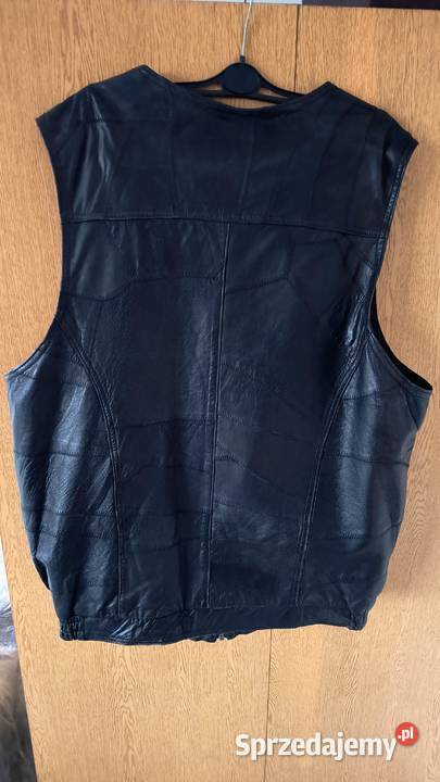 Kamizelka skórzana na motor Pozostałe śląskie Częstochowa