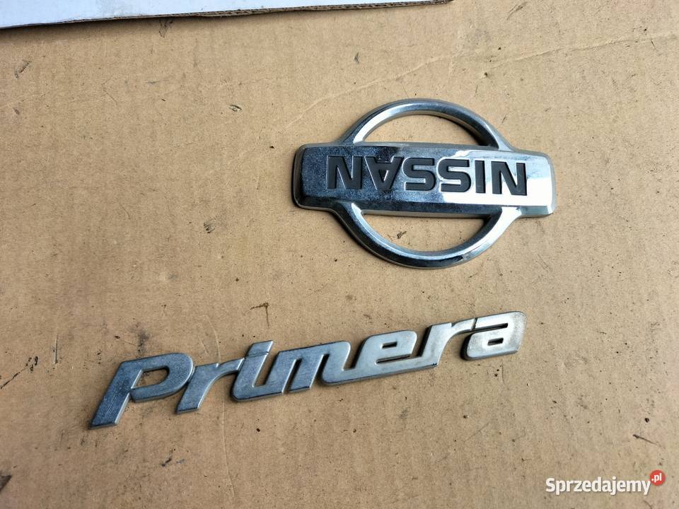 NISSAN PRIMERA P11 LIFT NAPIS ZNACZEK EMBLEMAT Pozostałe lubelskie