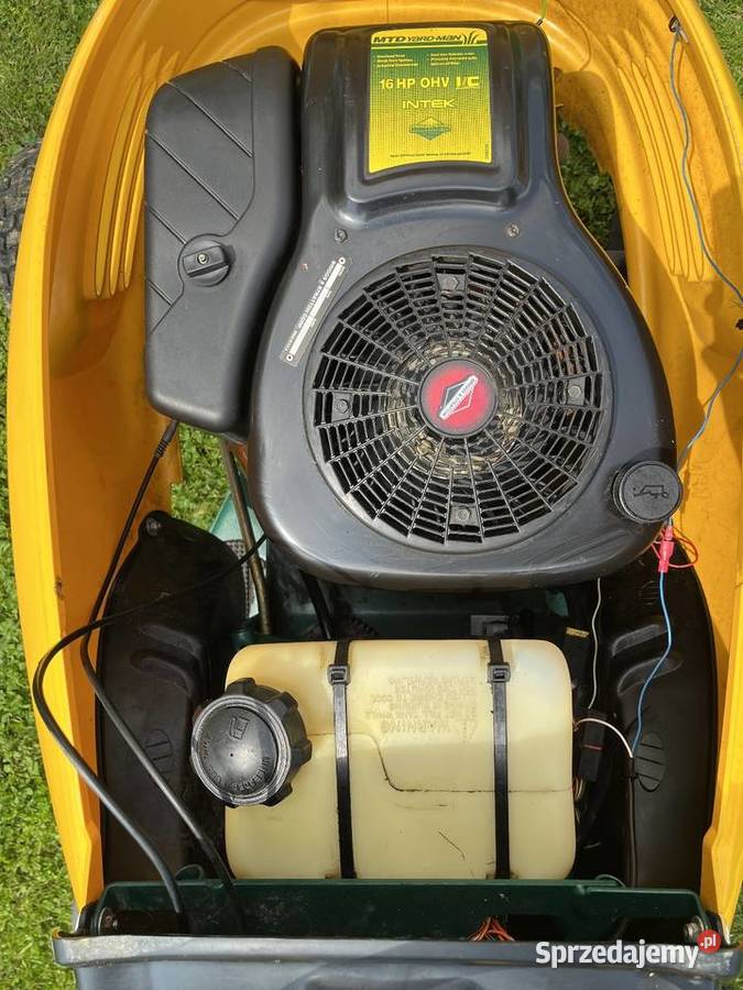 Traktorek kosiarka MTD 16 z pompą tylny wyrzut podkarpackie Łęki Strzyżowskie