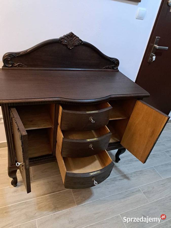 Śliczna komoda ludwikowska z koroną sprzedam