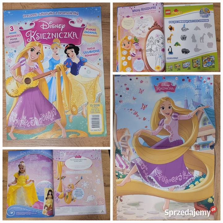 Kolekcjonerskie magazyny Disney Księżniczka