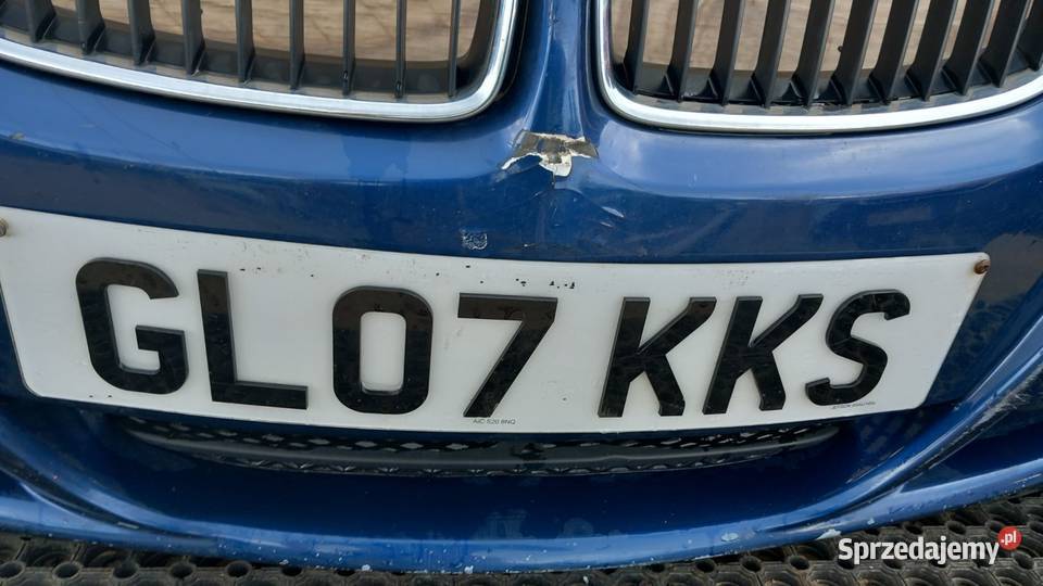 BMW 3 E90 E91 ZDERZAK PRZÓD A07 HALOGEN Zbierkowo