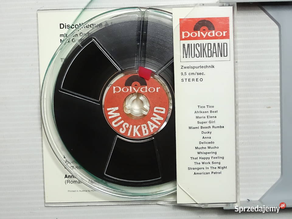 Taśma Magnetofonowa Szpula Polydor Discothque la