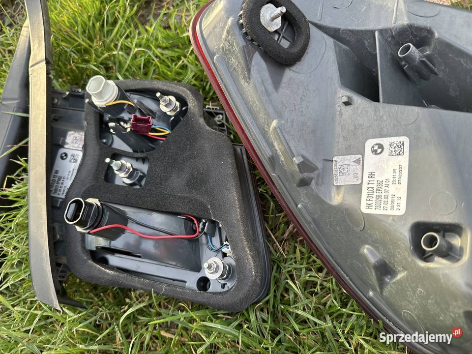 BMW F01 F02 Lift Lampy 4 tylne komplet oryginał Gdańsk