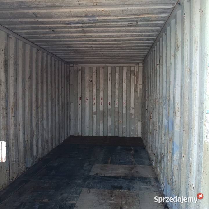 Kontener morski magazynowy używany 20DC Rzeszów Magazynowanie sprzedam
