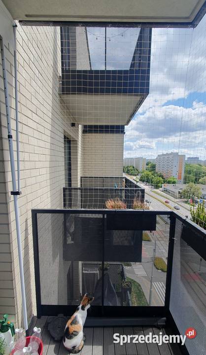 Siatkowanie balkonów zabezpieczanie balkonów Wrocław