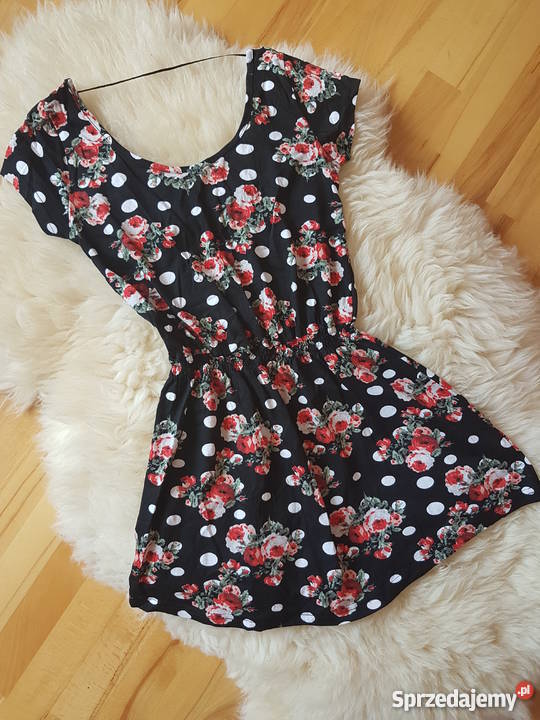 Tunika w grochy kwiaty Primark 38 40 podkarpackie Jasło
