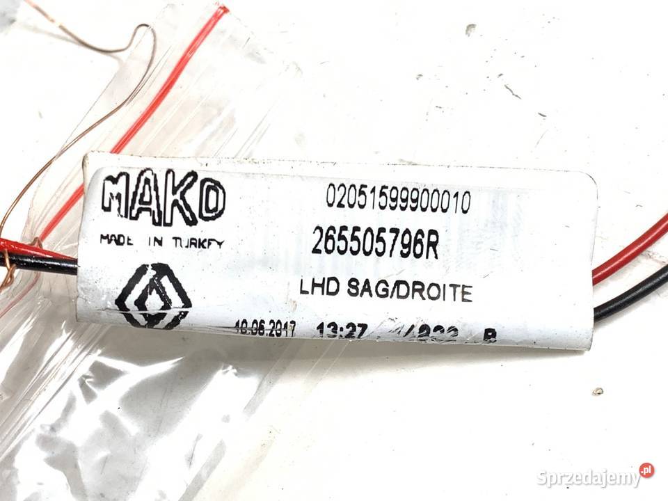 LAMPA TYŁ PRAWA WEWNĘTRZNA RENAULT CLIO IV Lampy tylne