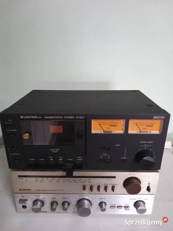 Zestaw stereo UNITRA PRL lata 80 Tychy sprzedam