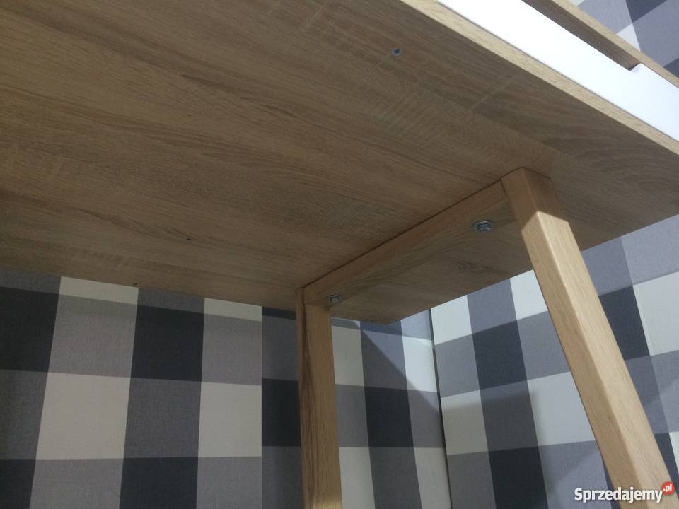 Biurko w stylu skandynawskim 150 dąb sonoma mazowieckie Warszawa sprzedam