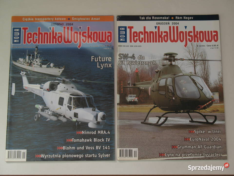 Technika Wojskowa kompletny rocznik 2004 małopolskie Kraków sprzedam