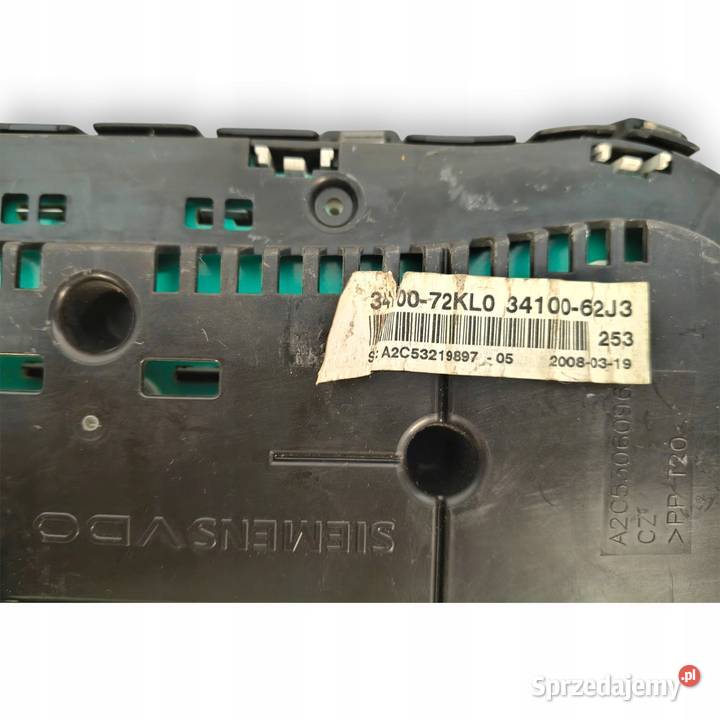 LICZNIK ZEGARY 3410072KL0 Suzuki Swift MK6 13 osobowe lubelskie sprzedam