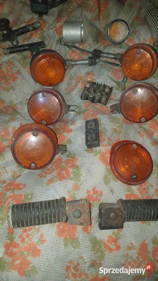 MZ Etz simson kierunkowskazy oryginalne DDR Kierunkowskazy dolnośląskie Dobrzejów