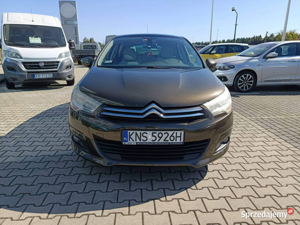 Citroen C4 16 benzyna 156 serwis ASO wyposażenie Nowy Sącz