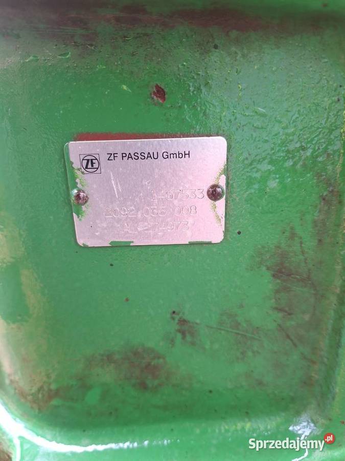 Obudowa skrzyni biegów ZF john deere 7530 AP Pozostałe kujawsko-pomorskie Sępólno Krajeńskie
