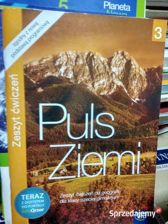 Puls ziemi 3 ćwiczenia gimnazjum antykwariat Warszawa