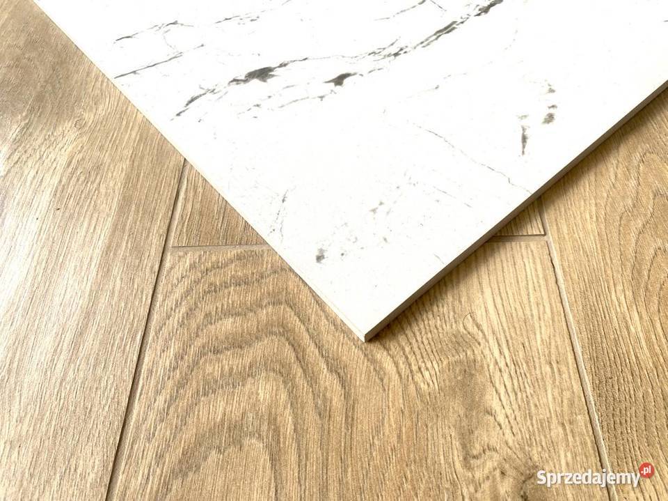 F Okazja Gres Podłoga Ściana Sprand Wave White Płytki uniwersalne Żyrardów