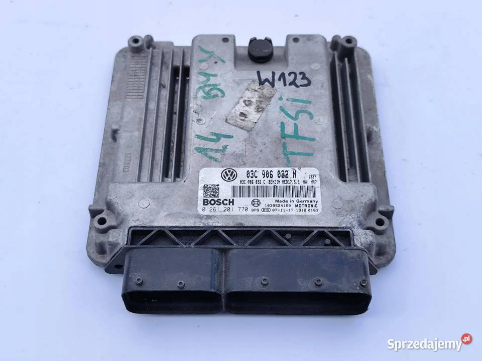 VW Golf V STEROWNIK KOMPUTER SILNIKA 03C906032N wielkopolskie Przemęt