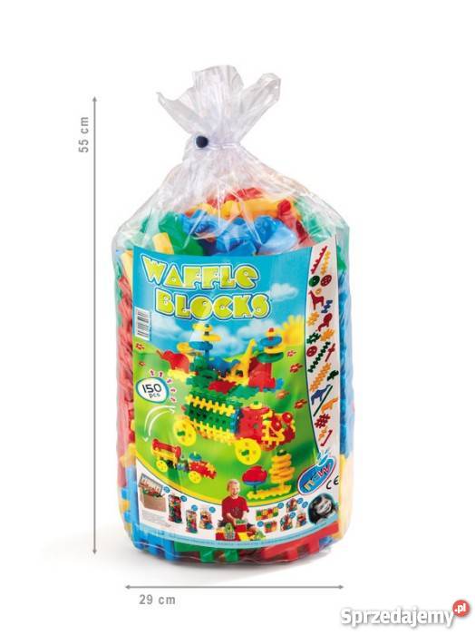 Marioinex Wafle 150 elementów Mix150 Klocki Warszawa