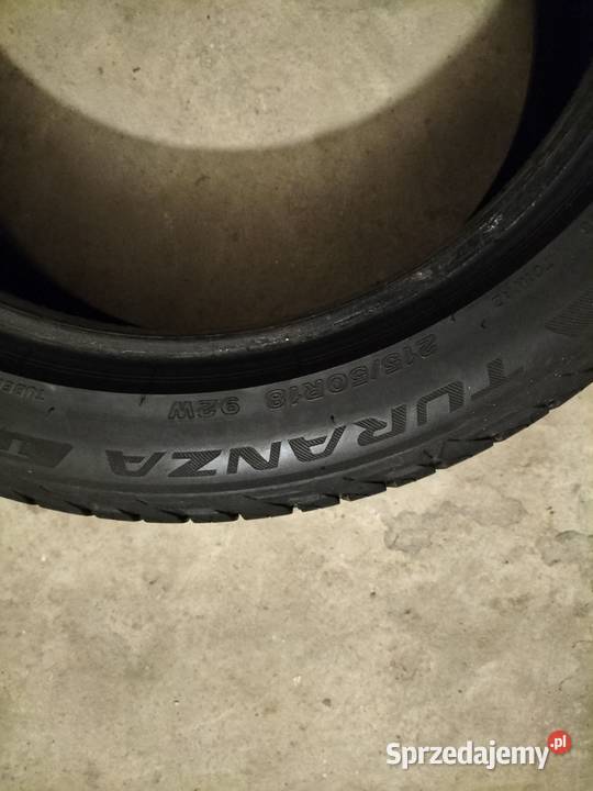 Opony letnie Bridgestone Turanza 005 2155018 5mm 215 sprzedam