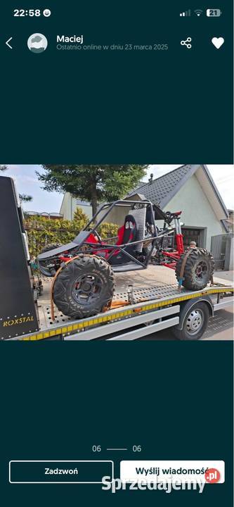 Buggy Rurak Cross Cart mazowieckie