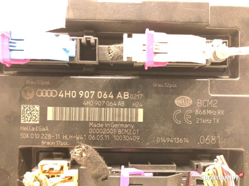 MODUŁ KOMFORTU AUDI A8 D4 4H0907064AB osobowe
