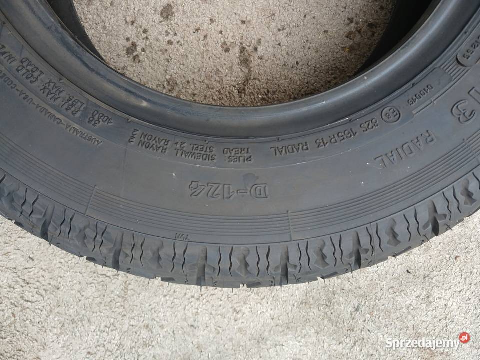 Opony D124 Fiat 125 Stomil Lubin
