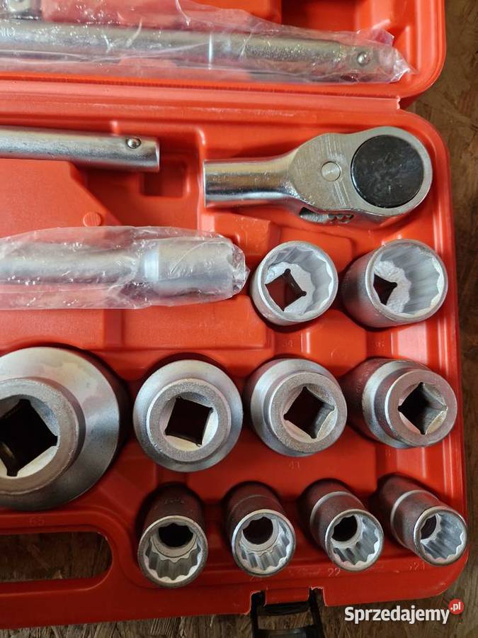 ZESTAW KLUCZY NASADOWYCH 26el 34 2165 12kąt Głogowa