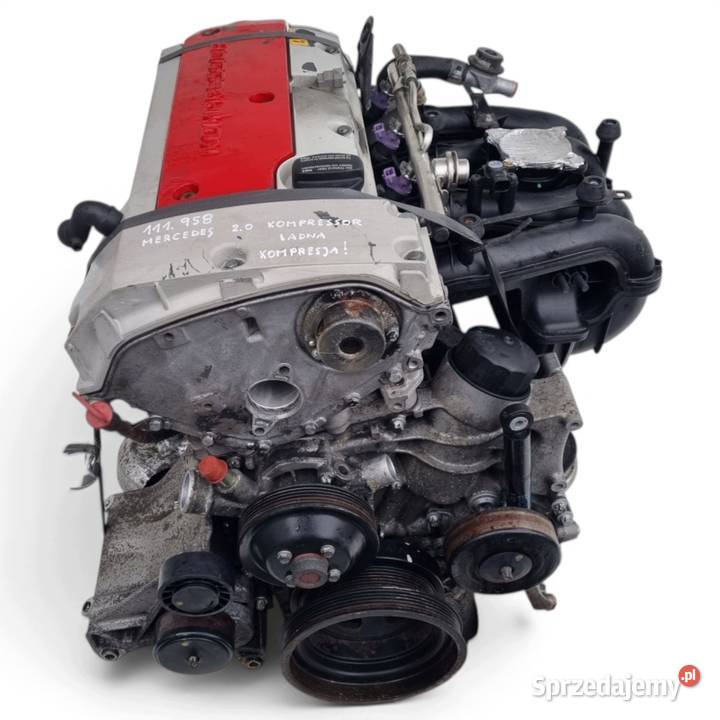 SILNIK KOMPLET Mercedes SLK R170 20 KOMPRESSOR Chełm