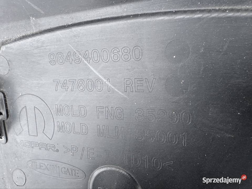 Nosek góra zderzaka grill atrapa expert Międzychód