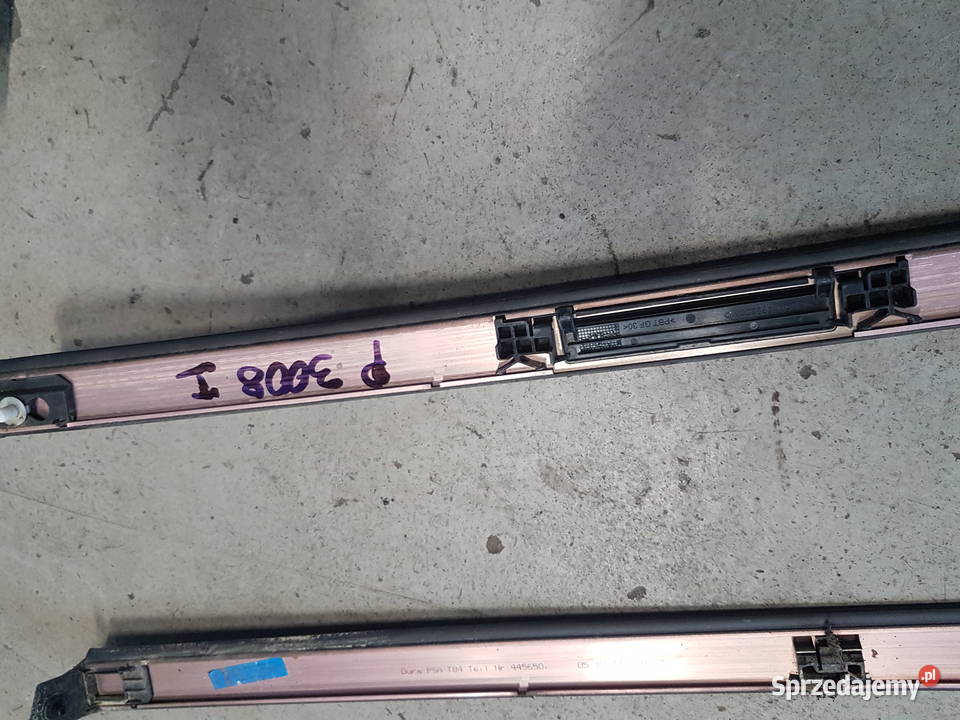 PEUGEOT 3008 I LISTWA DACHU LISTWY DACHU 445650 Listwy