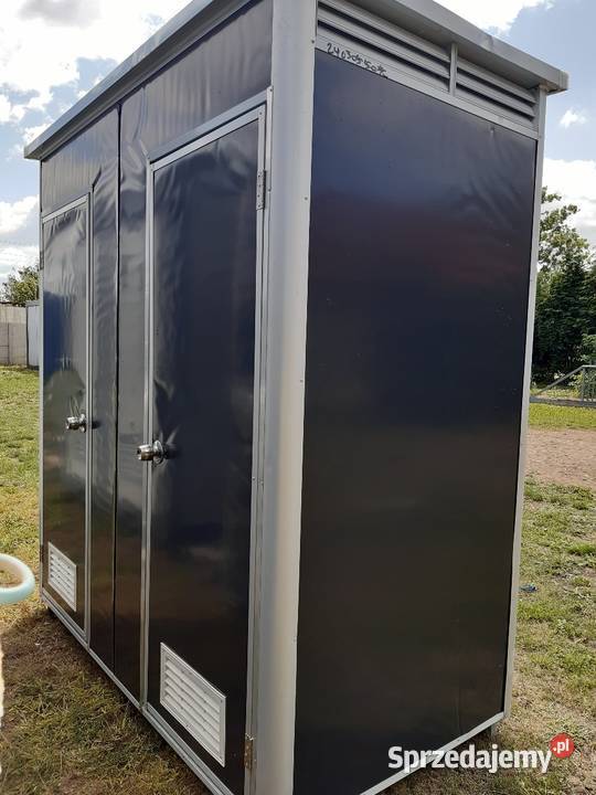 Kontener sanitarny WC toaleta podwójny Pozostałe