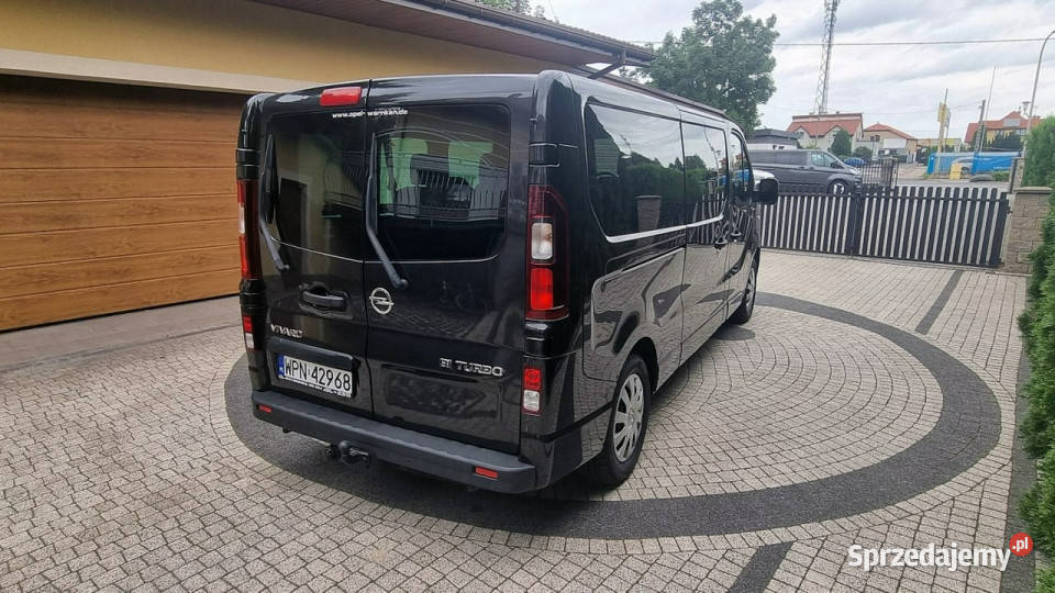 Opel Vivaro 9 Osób Navi Led 125 GWARANCJA Zakup kurtyny powietrzne Płońsk sprzedam