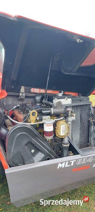 Manitou 634 120 LSU MLT Rolnicza klimatyzacja Wręczyca Wielka sprzedam