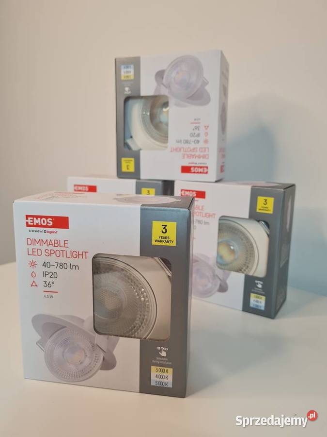 Oczko podtynkowe LED 65W 40780lm IP20 Krasne-Lasocice