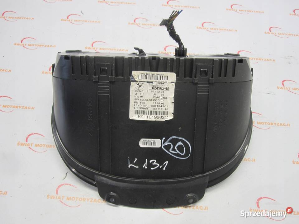 BMW E87 E81 SPORT 06r licznik zegary 9110192