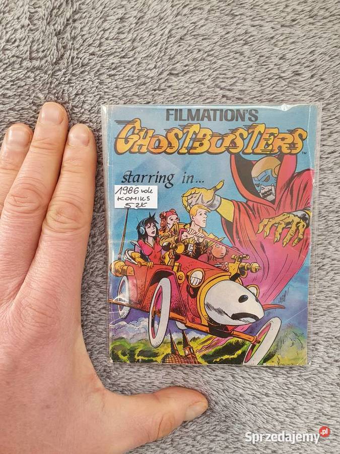 Ghostbusters mini komiks z 1996 roku język Komiksy pomorskie Gdynia