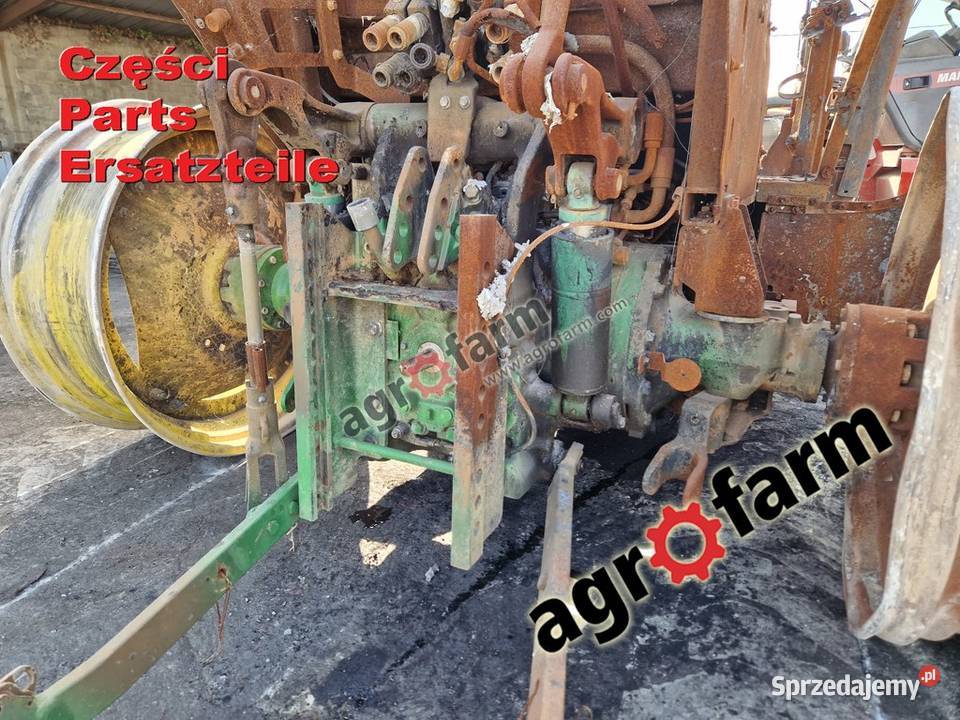 John Deere 5125R części silnik skrzynia biegów dolnośląskie Byków