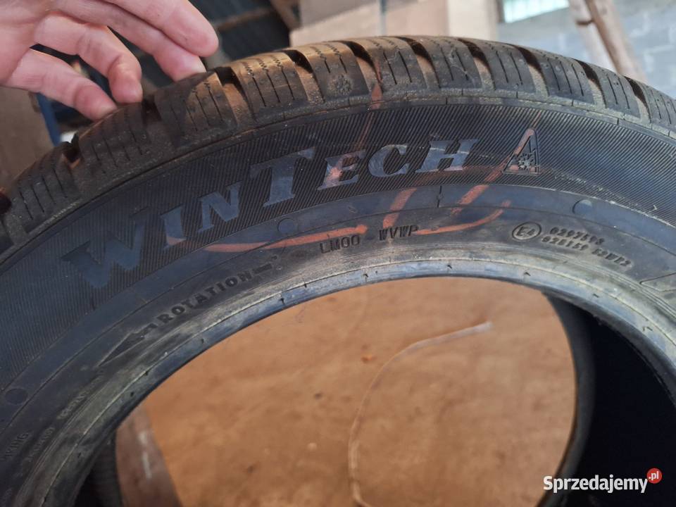 Opony zimowe Nowe Wintech 22555r17 świętokrzyskie Strawczynek